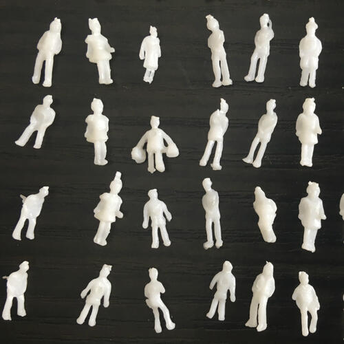 楽天市場】【縮尺 1/200 】およそ100体入り takeda 建築 模型 ジオラマ