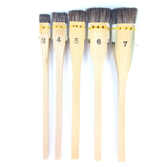 楽天市場】takeda ボカシ刷毛 鹿毛 3号 1本入り 鹿毛刷毛 3号 水彩筆