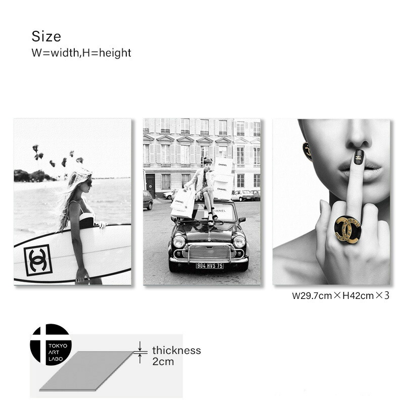 楽天市場】【楽天ランキング1位獲得】CREA アートパネル 3枚セット