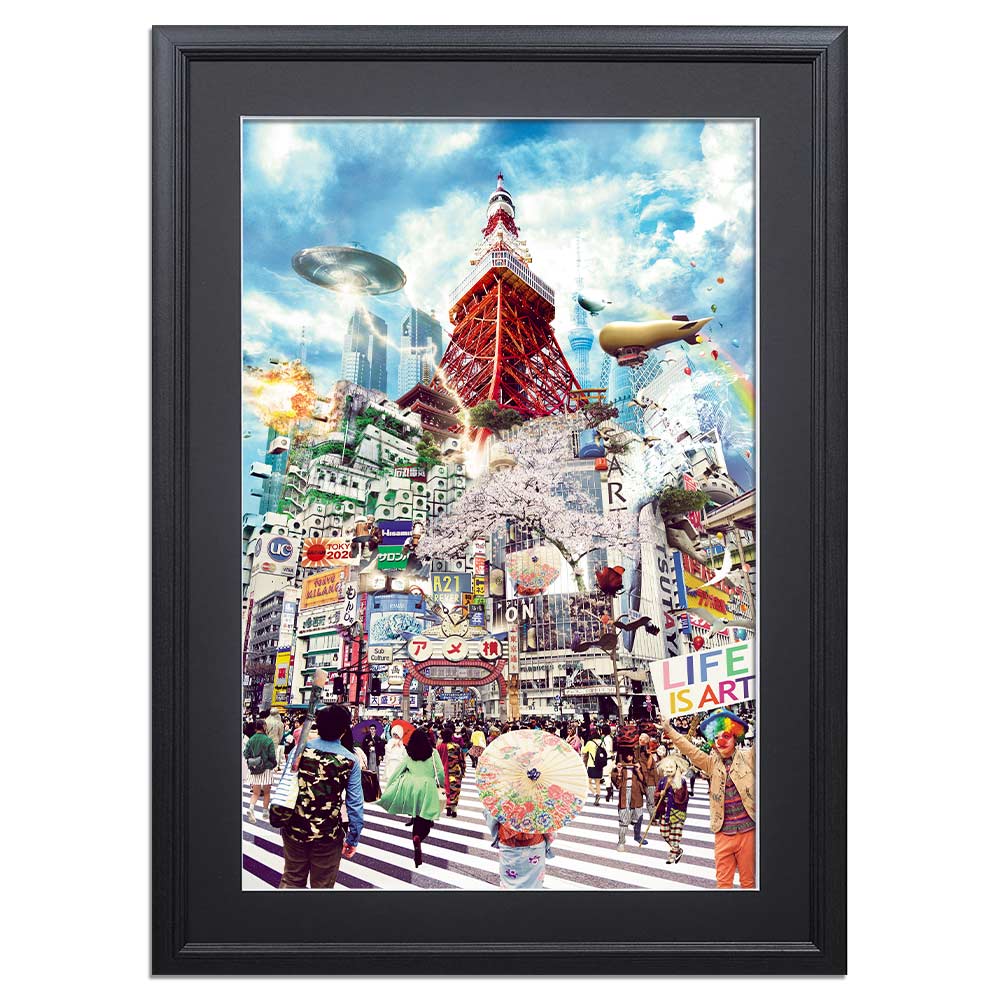 楽天市場】【マラソン限定クーポン】 アートフレーム「東京百景 大博覧