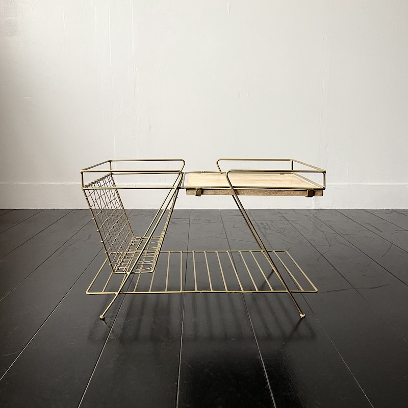 楽天市場】Madam Stoltz サイドテーブル マガジンラック 北欧 おしゃれ