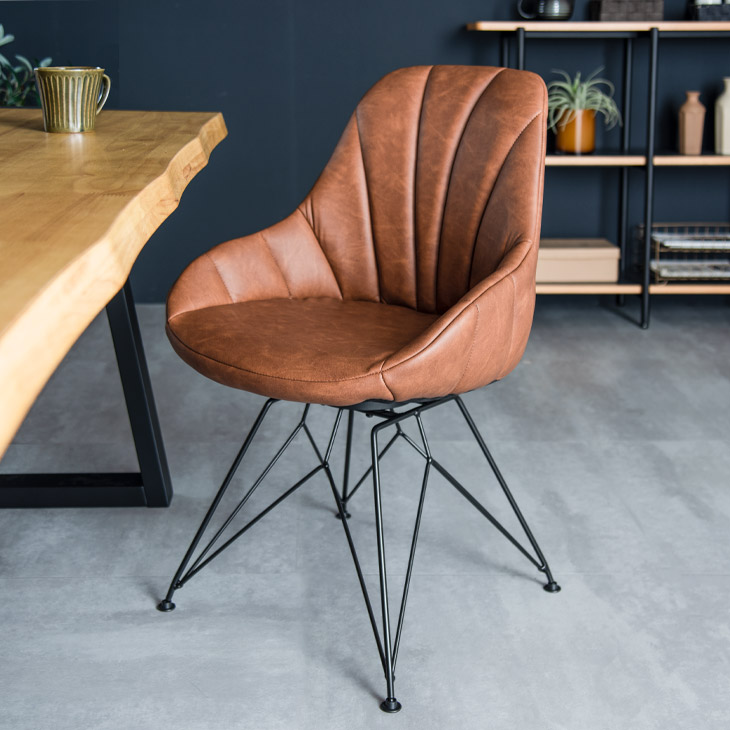 楽天市場】360° 回転式 ダイニングチェア 2脚セット 1脚 4脚セット PU