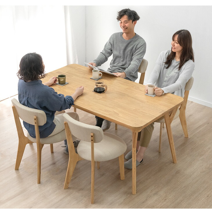 楽天市場】【本日クーポン3％引】 ダイニングテーブルセット 150cm 5点