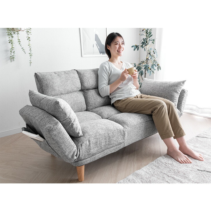 楽天市場】【本日クーポン3％引】 自在に寛ぐ ずぼらソファ 5点