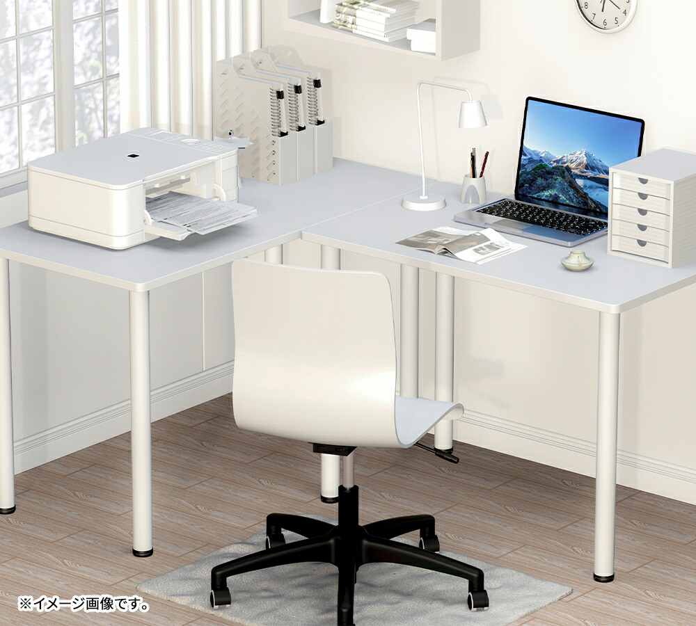 楽天市場】デスク パソコンデスク 120cm 白 ホワイト 勉強机 机 pc