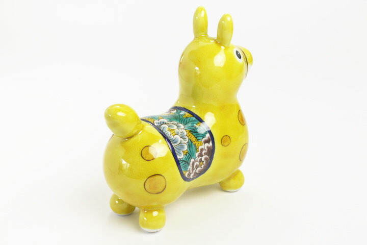 楽天市場】【九谷焼ロディ】 色絵牡丹文 / 糠川孝之 | 置物 縁起物