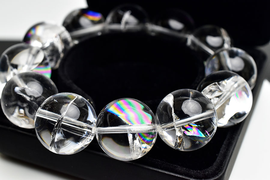 楽天市場】アイリスクォーツ AAAA 超大珠 ブレスレット ◇約20mm珠×12