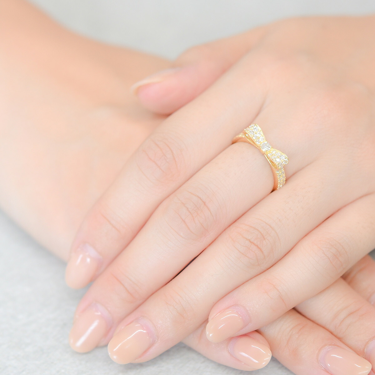 楽天市場】【5000円OFFクーポン(〜2/24 13:00)】リボンリング 幸せ