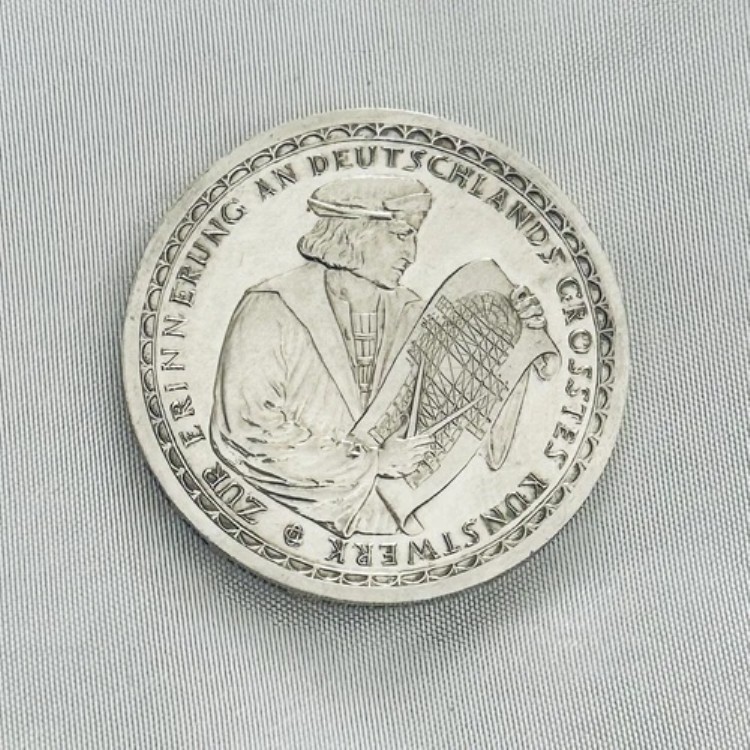 楽天市場】ケルン大聖堂のメダル 1248-1928 銀 大聖堂建設者