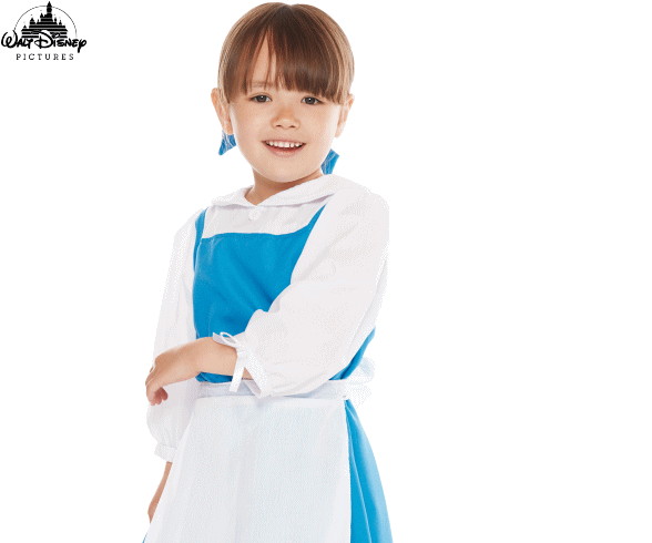 楽天市場】キッズ ベルS 町娘 美女と野獣 プリンセス Disney