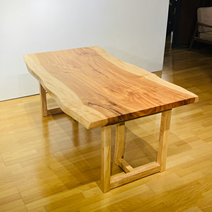 楽天市場】一枚板 テーブル 栃 無垢 一枚板テーブル ダイニング