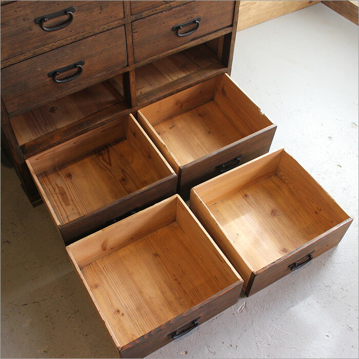 楽天市場】一点物 日本製 薬箪笥 和箪笥 和ダンス チェスト