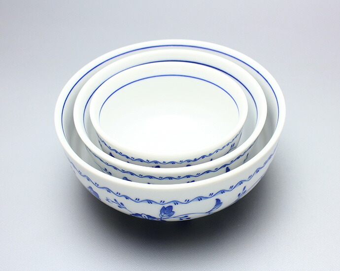 楽天市場】3型セット ロイヤルブルー パック鉢 | 日本製 陶磁器 250ml