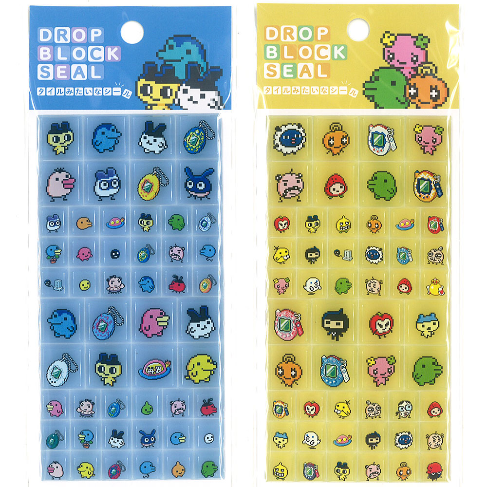 楽天市場】たまごっち ドロップブロックシール☆ : 雑貨天国