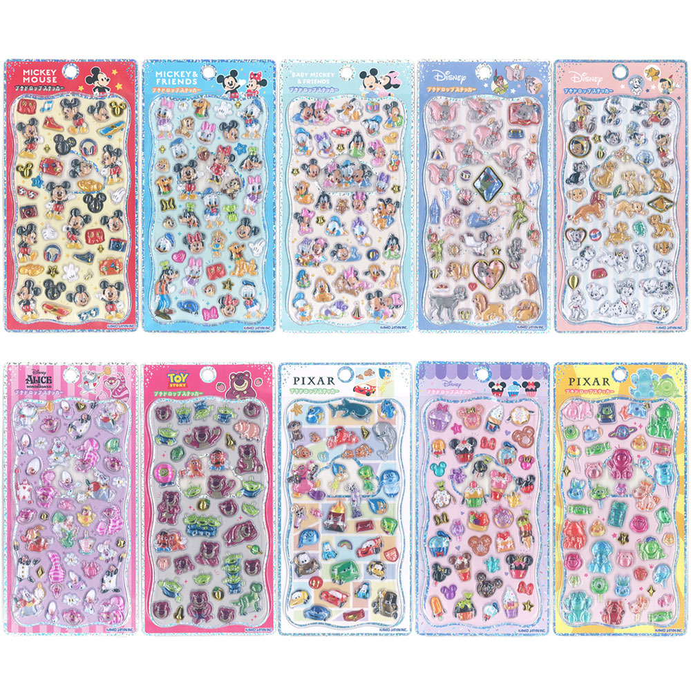 楽天市場】ディズニーキャラクター プチドロップステッカー☆ : 雑貨天国