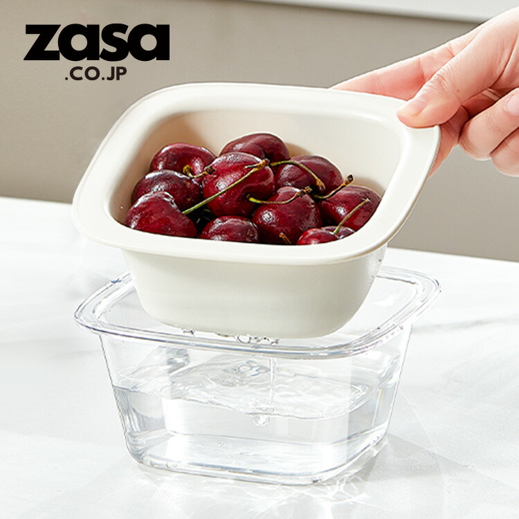 楽天市場】【スーパーSALE限定・50％OFF】 ZASA 野菜水切り器 水切り