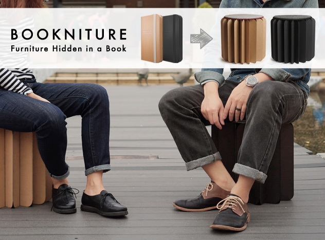 楽天市場】BOOKNITURE / ブックニチュア 椅子 本 チェア スツール