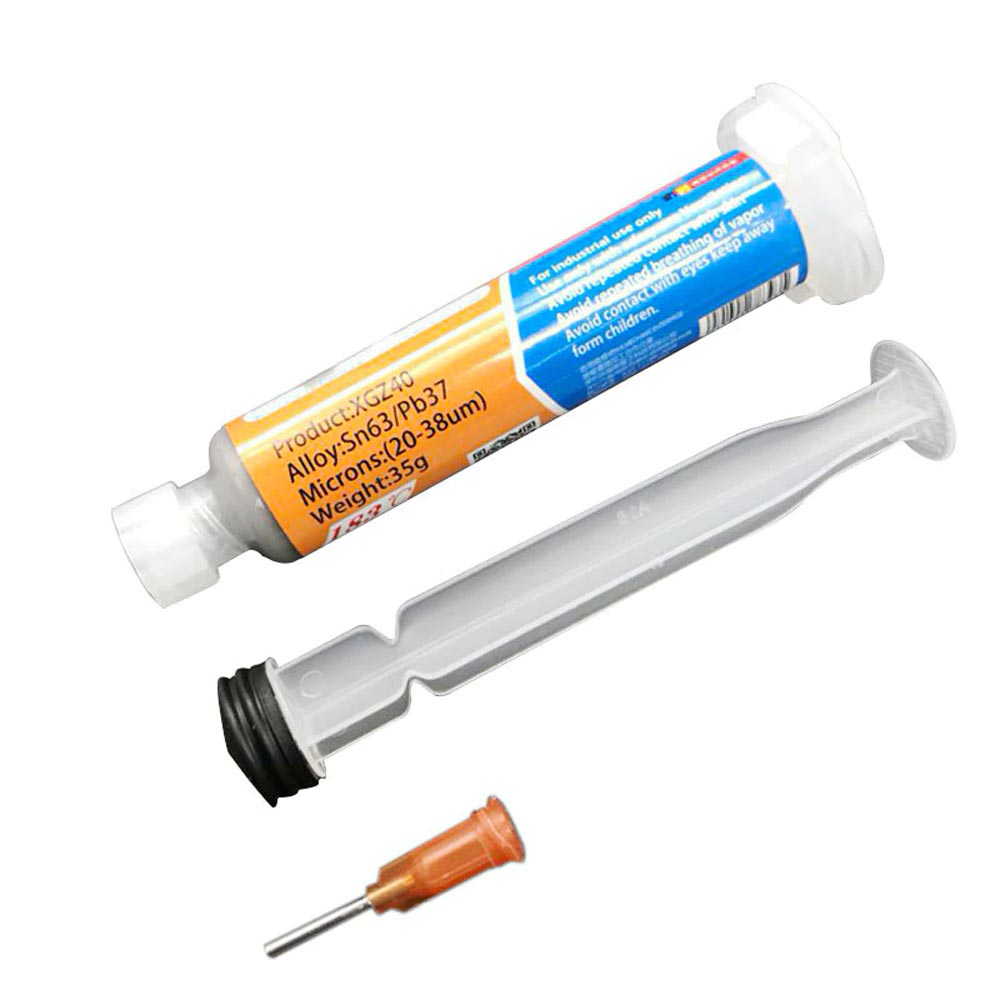 楽天市場】はんだペースト フラックス 注射器タイプ XG-Z40 SMD Sn63