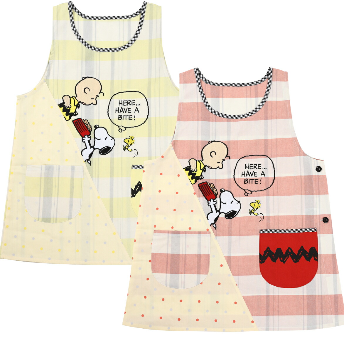 楽天市場】エプロン 保育士 キャラクター スヌーピー キャラクター