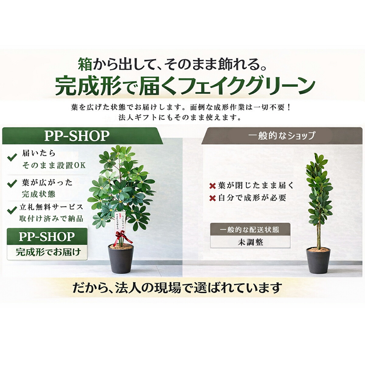 楽天市場】フェイクグリーン 観葉植物 人工観葉植物 フィカス