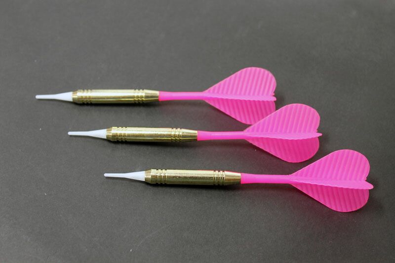 楽天市場】ダーツ9本セット迷ったらこれ[ブラック][オレンジ][ピンク