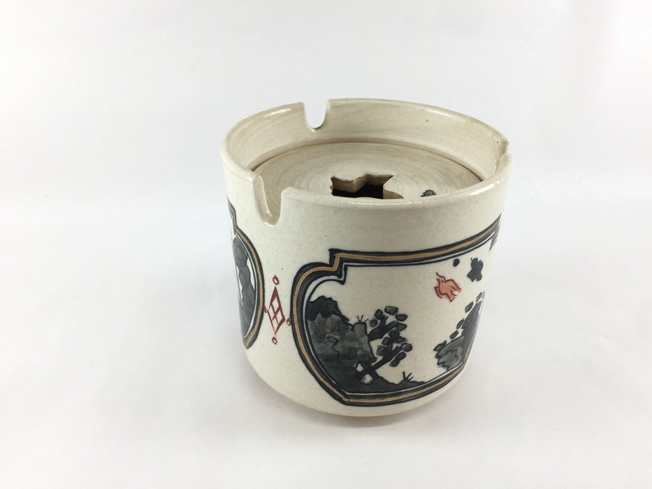 SALE】 筒灰皿(間取文様) 10cm 有田焼陶祥窯(j.R)【訳あり】 — 佐賀
