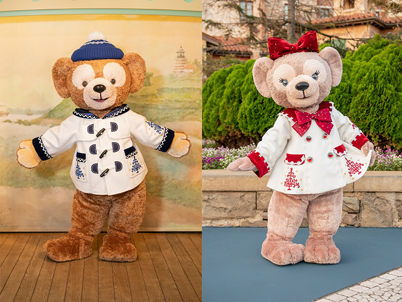 東京ディズニーシー、ダッフィーとシェリーメイが「イッツ・クリスマス