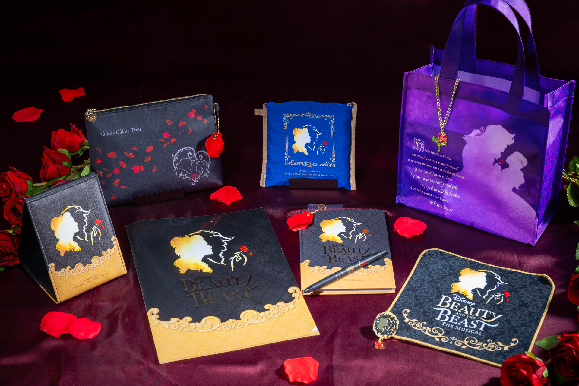 劇団四季ディズニーミュージカル「美女と野獣」の新アイテムが登場