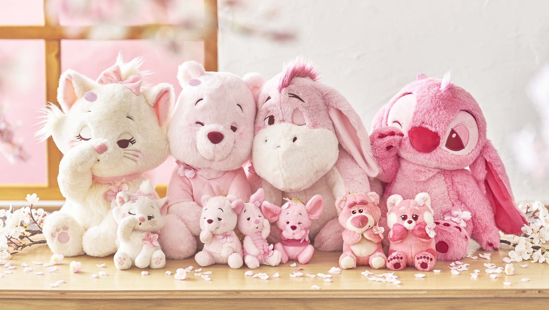 ディズニーストアから桜モチーフのアイテム登場！ ふんわりやわらか