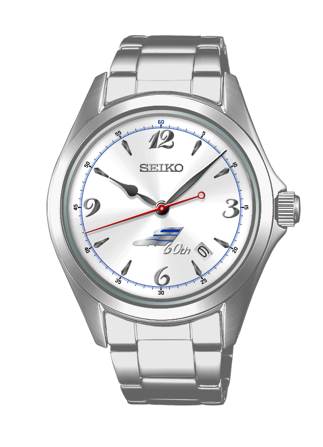 東海道新幹線の60周年記念腕時計が登場。乗務員用腕時計と0系速度計を