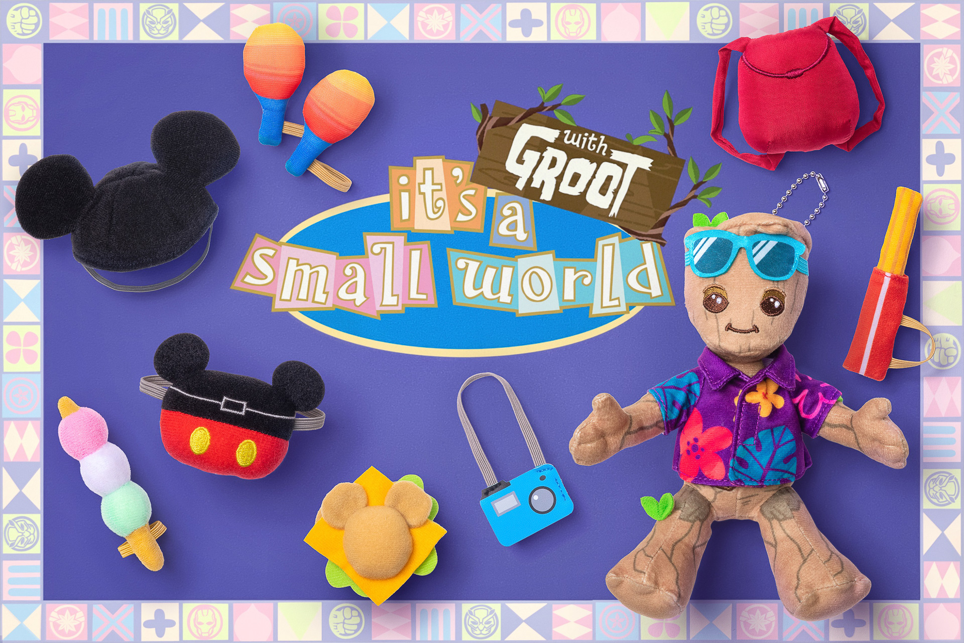 イッツ・ア・スモールワールド with グルートのグッズ＆メニュー詳細