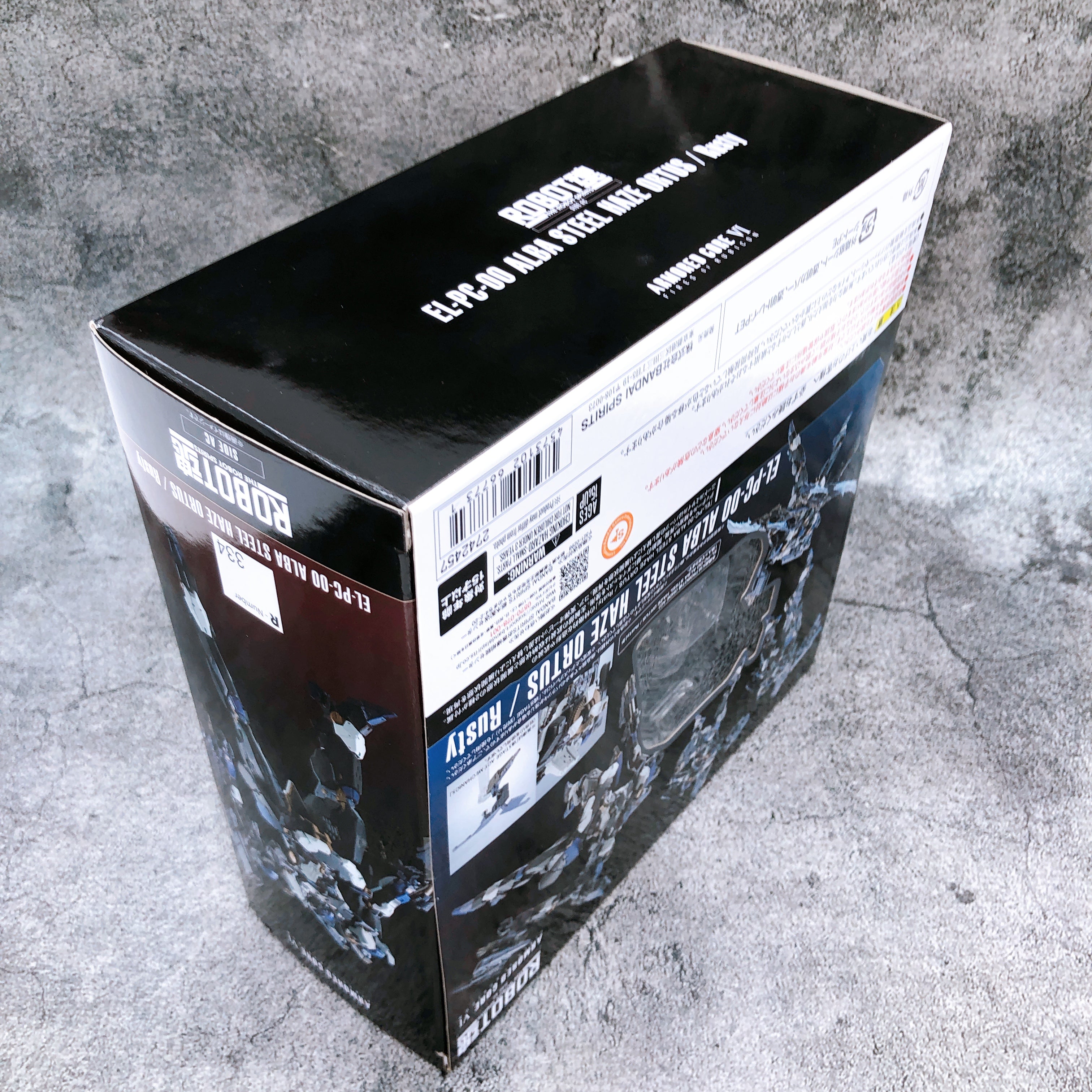 ROBOT SPIRITS EL-PC-00 ALBA STEEL HAZE ORTUS / Rusty Armored Core Acti