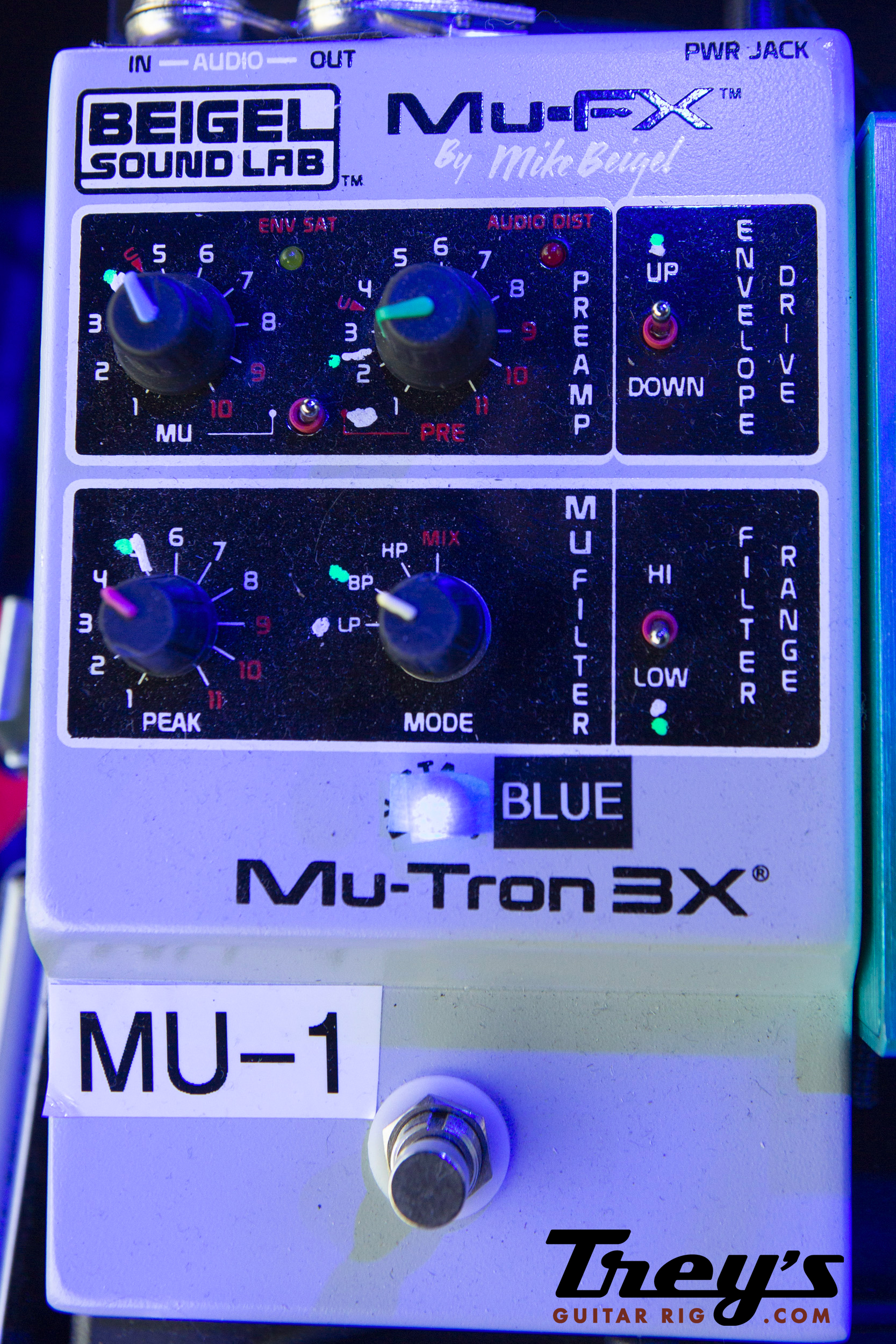 Mu-Fx Tru-Tron 3x Envelope Filter – Trey's Guitar Rig