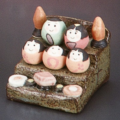 豆雛（段飾り）（商品番号コ-45606）