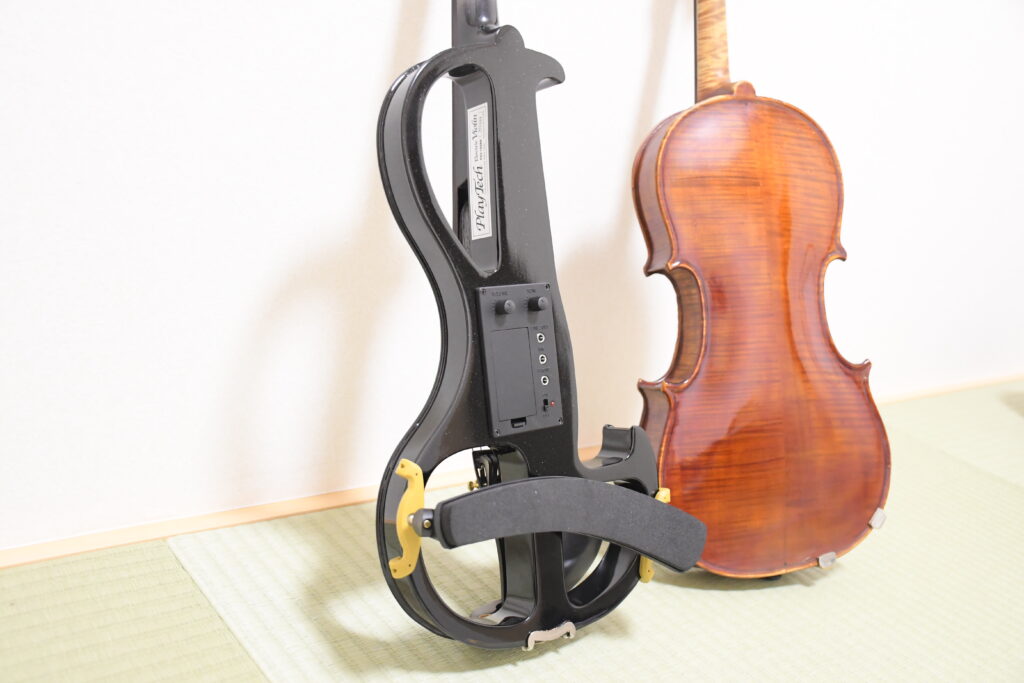 PLAYTECH PSV100BKをレビュー｜バイオリン講師が電子バイオリンを弾い