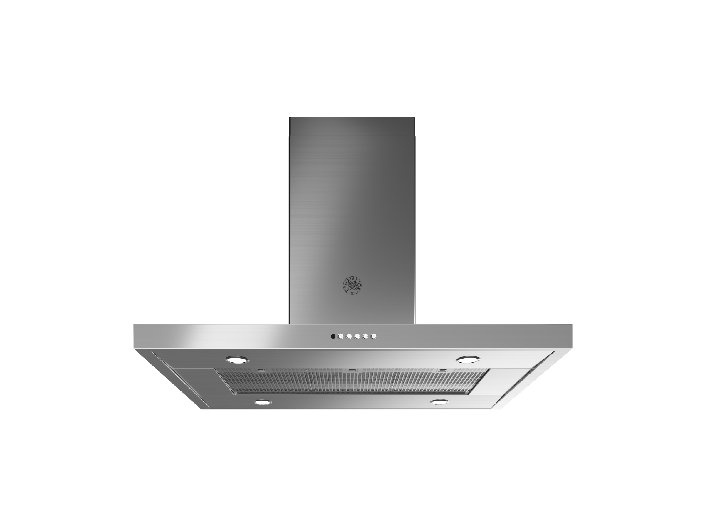 42 T-Shape Island Hood, 1 motor 600 CFM | Bertazzoni
