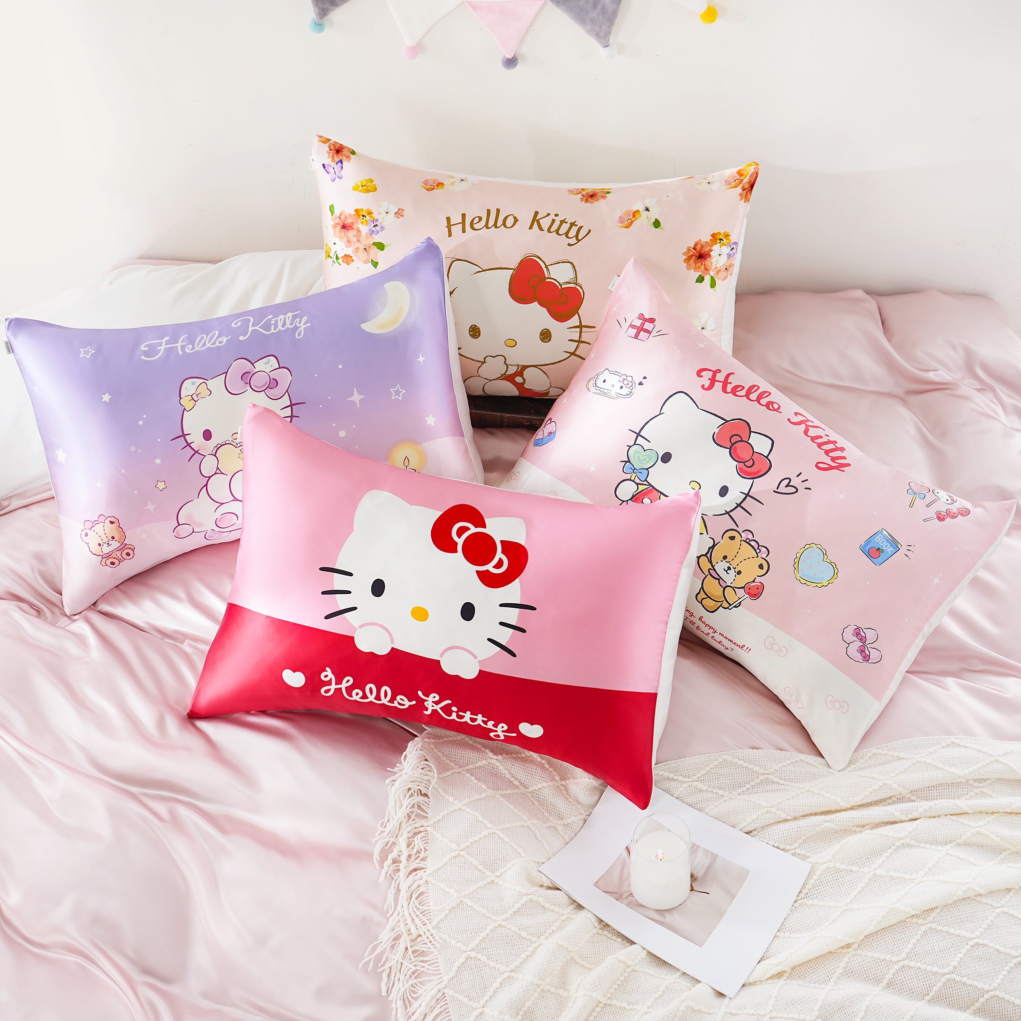 Utukky-シルク枕カバー