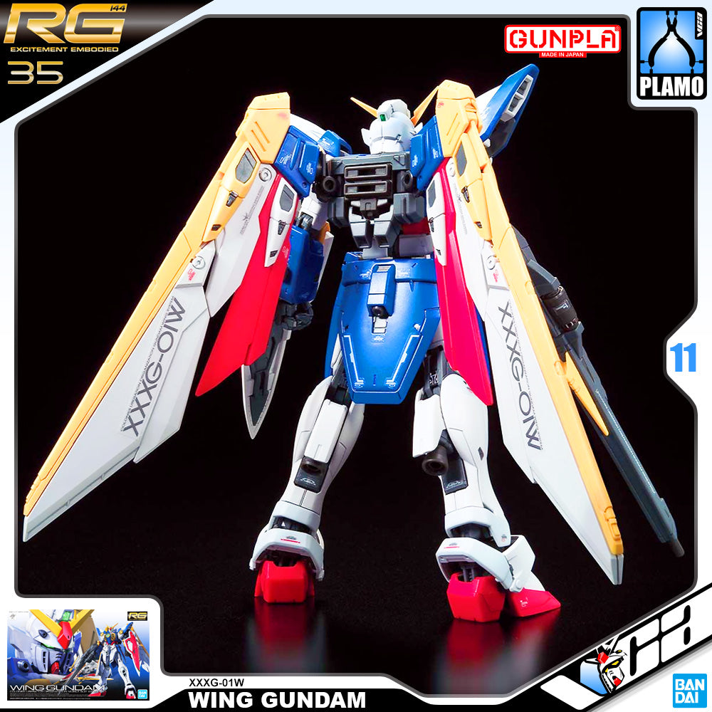 Bandai® Gunpla Real Grade 1/144 RG XXXG-01W WING GUNDAM – VCA