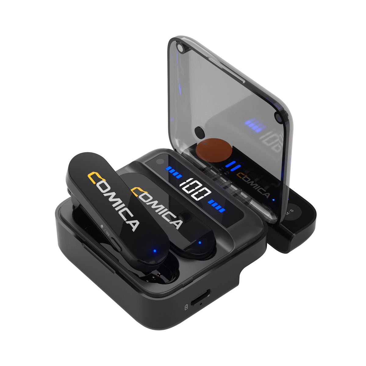 COMICA Vimo S-UC ワイヤレスマイク ラベリアマイク ノイズキャンセ