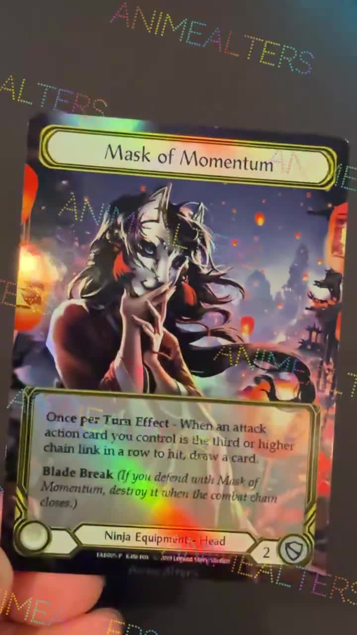 Fab】Mask of Momentum 機運の仮面 RF WTR-UL079 Fab】Mask of