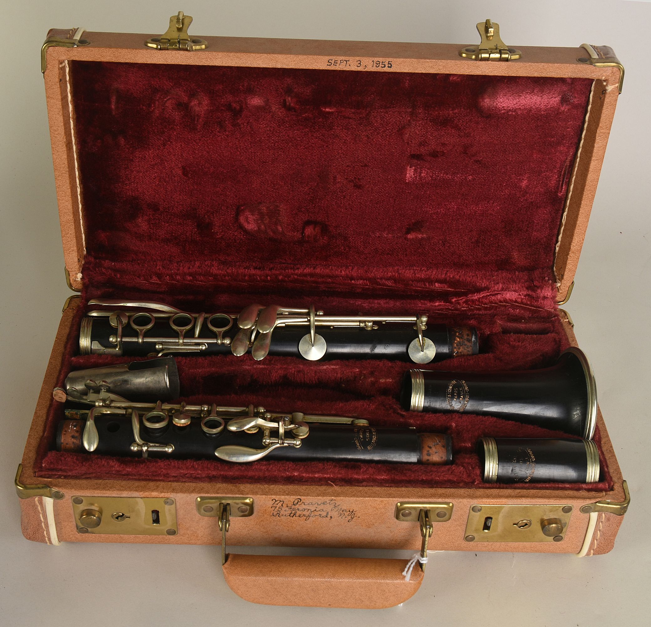 EVETTE & SCHAEFFER/BUFFET-CRAMPON, Clarinet in Bb, c.1946, Paris
