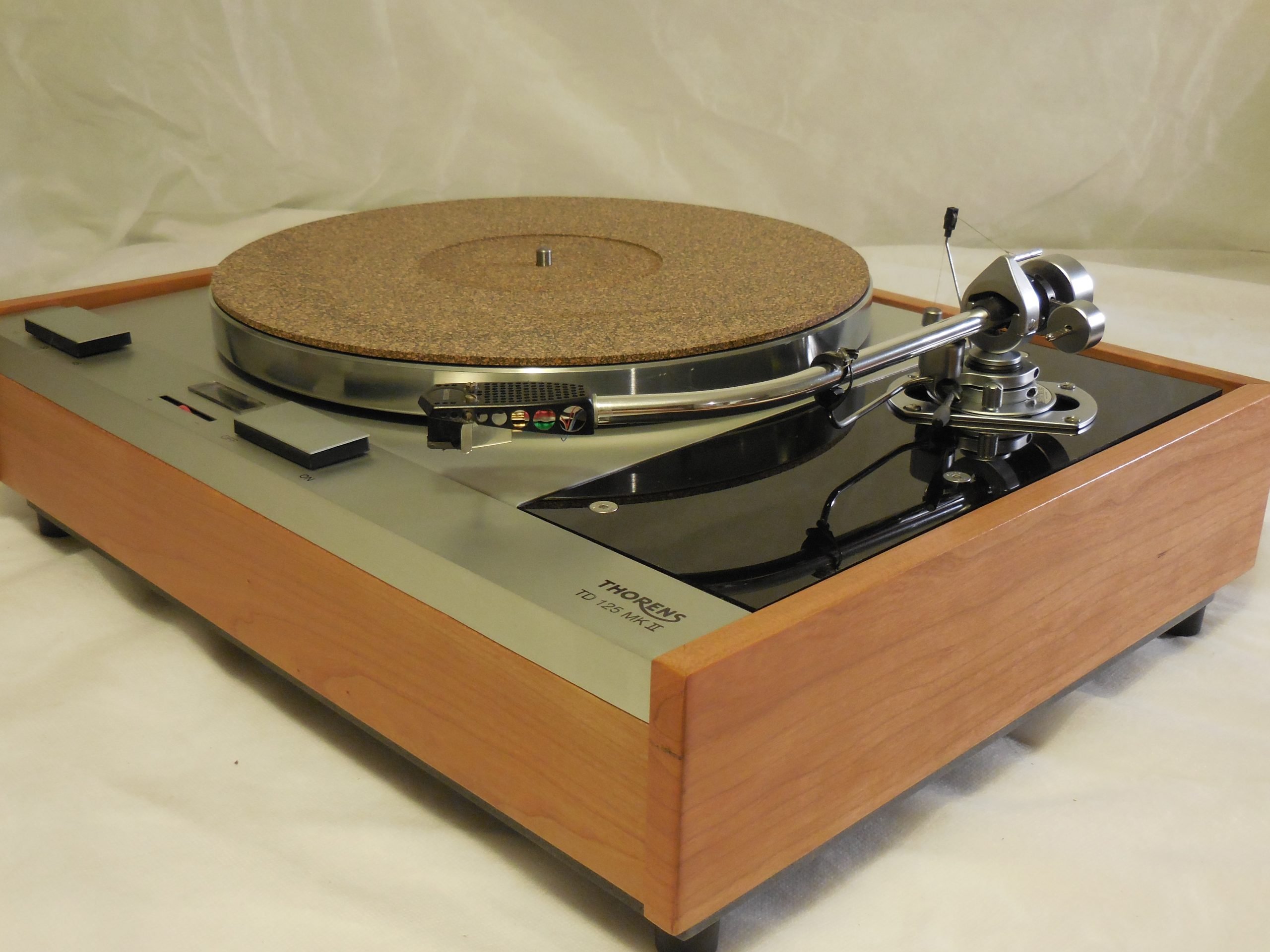 The Master! Thorens TD-125 MKII w/rewired SME 3009 Arm & Custom