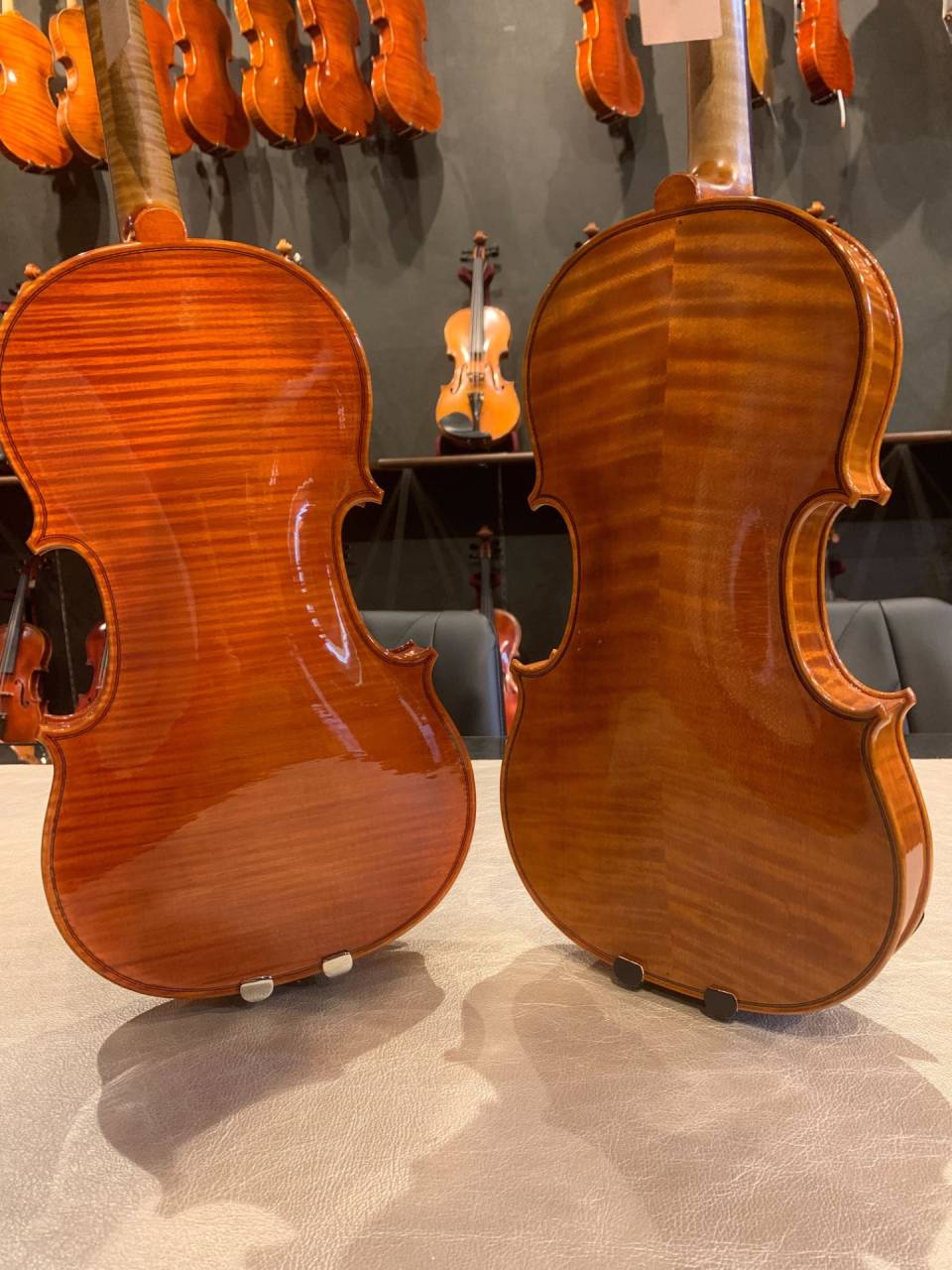 一枚板と二枚板は音色が違う？？？ | 「あおいくま」日記 | バイオリン