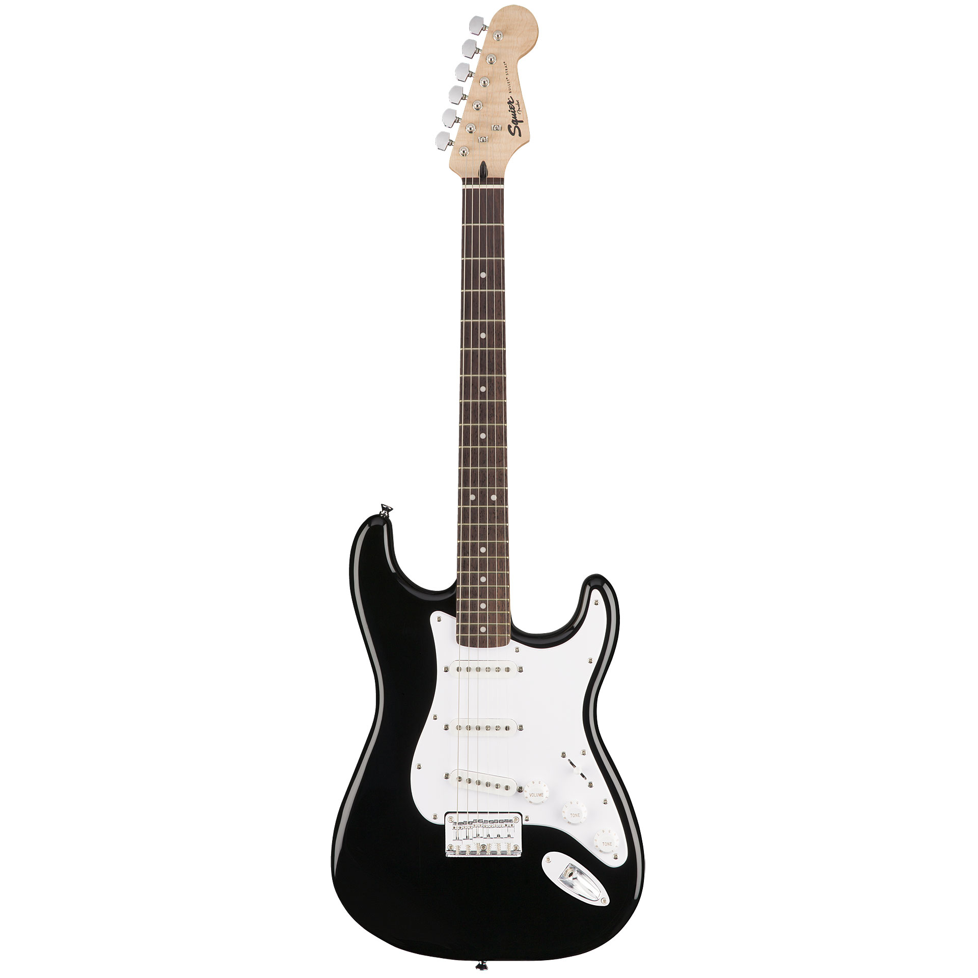 FENDER Squier Bullet Strat with Tremolo HSS LRL Black – Virtual