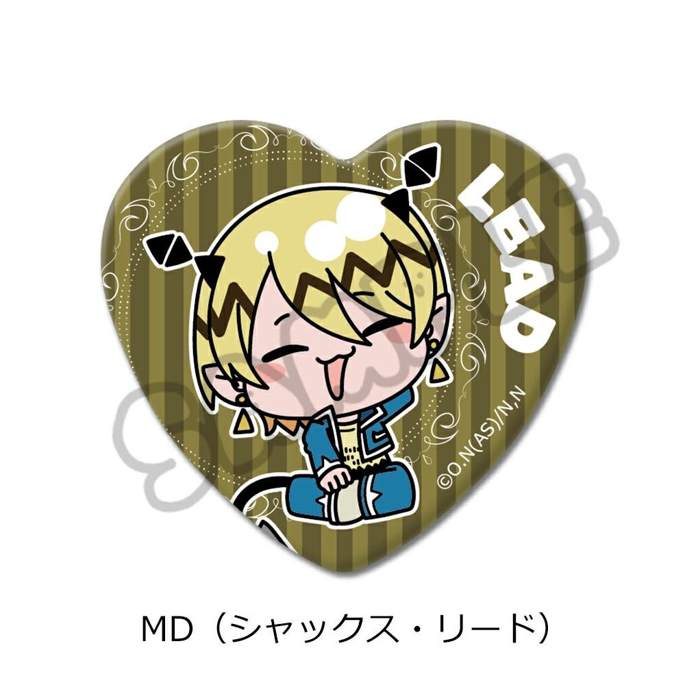 アニメ『魔入りました！入間くん』ハート型缶バッジ MD（シャックス