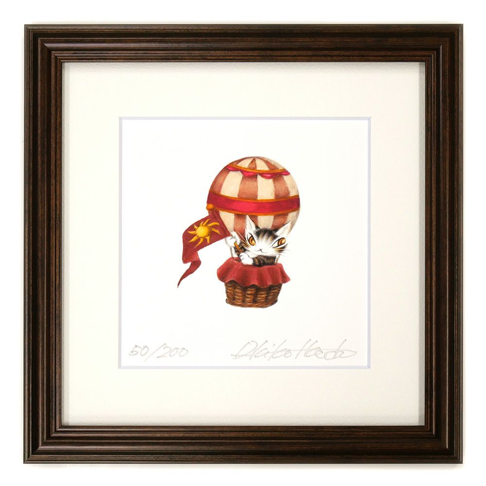 版画 ダヤンの肖像画 | わちふぃーるどオンラインショップ