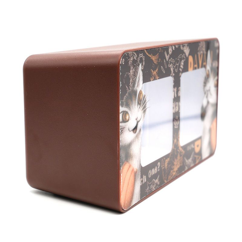 パタパタクロック ねどこ・茶 | わちふぃーるどオンラインショップ