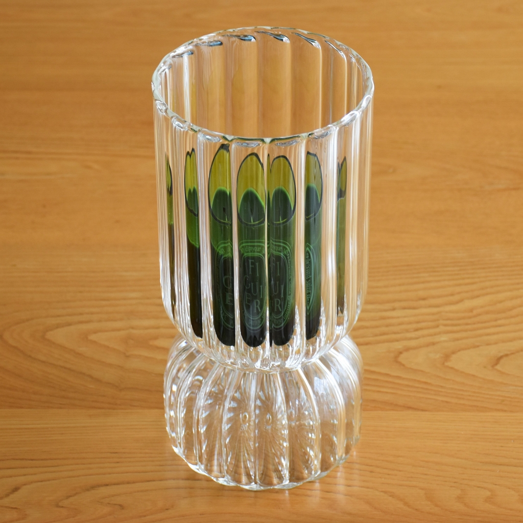 Diptyque 】実と美が魅力のガラスのキャンドルホルダー【コート