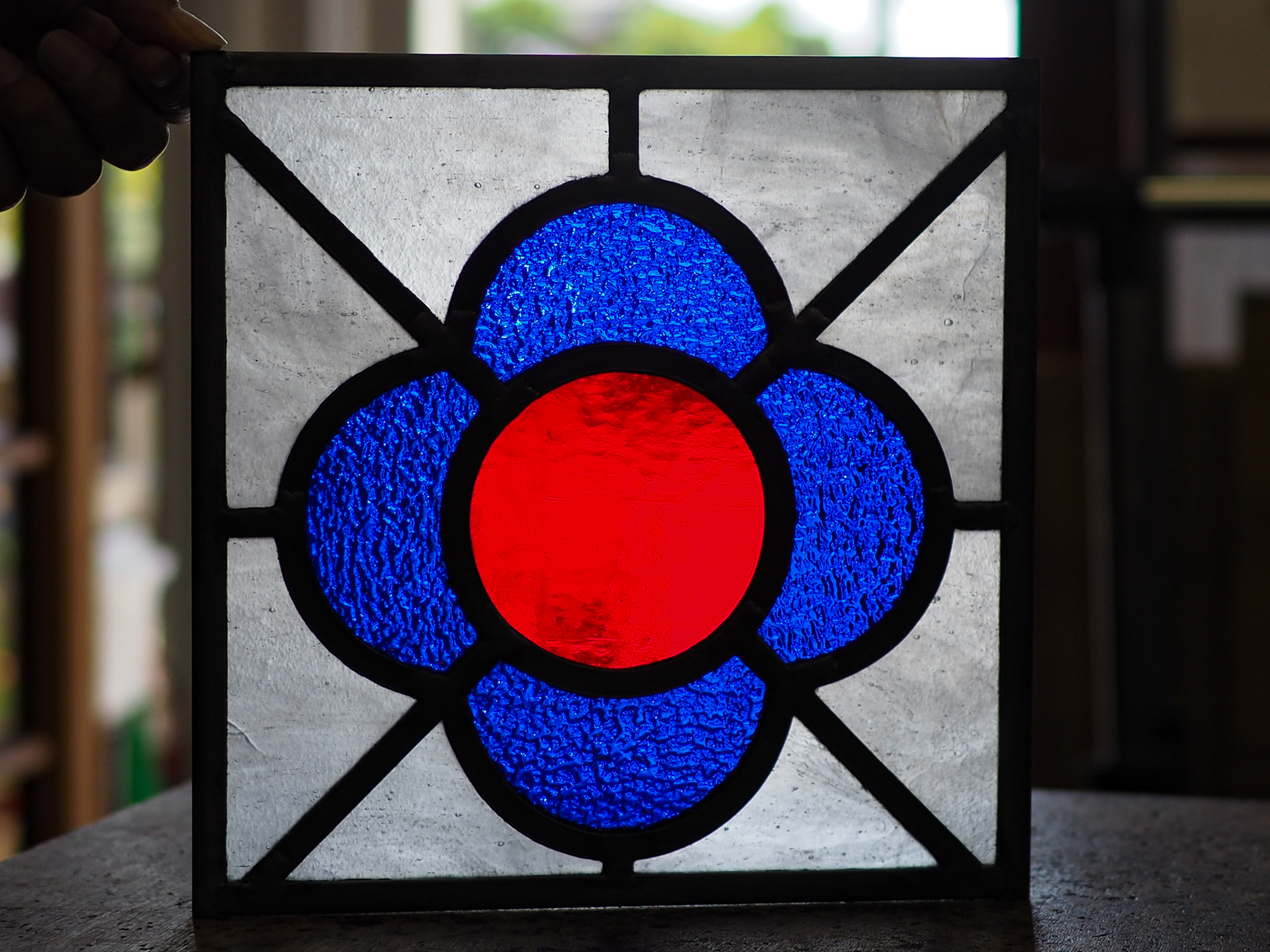 受注制作 No.295 長崎県 T氏邸 – ステンドグラス工房 ウォークオン