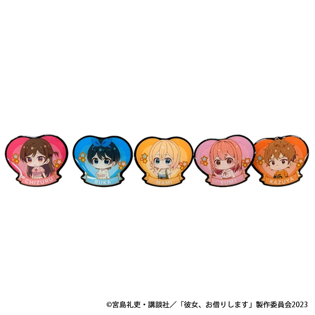 OUTLET】彼女、お借りします ピンバッジ コンプリートセット 351142